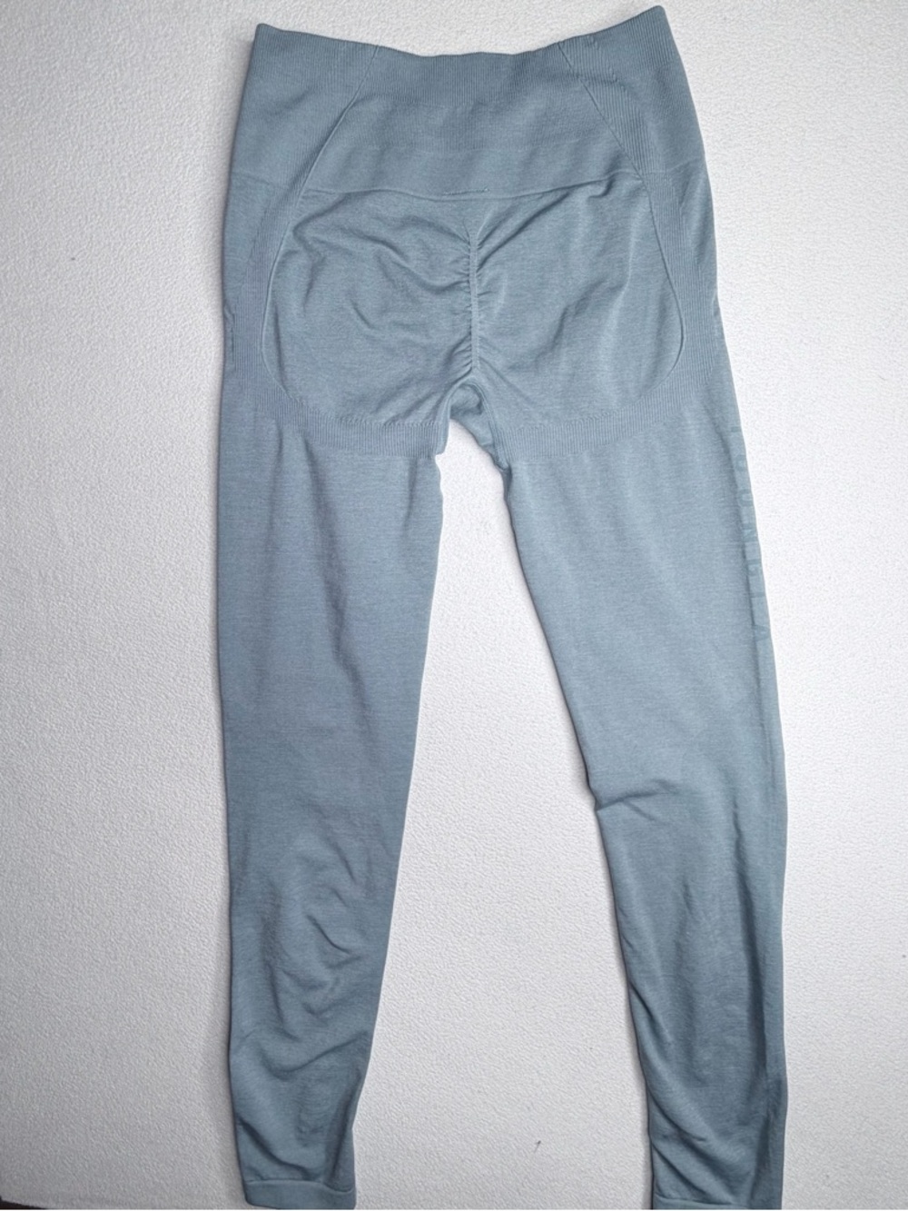 YoungLA Legacy Seamless Scrunch Leggings•YLAW1062• Dusty Blue - Picture 7 of 16